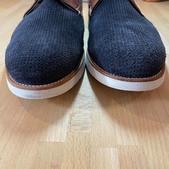 Johnston & Murphy Suede Saddle Oxford - Picture 3 of 8